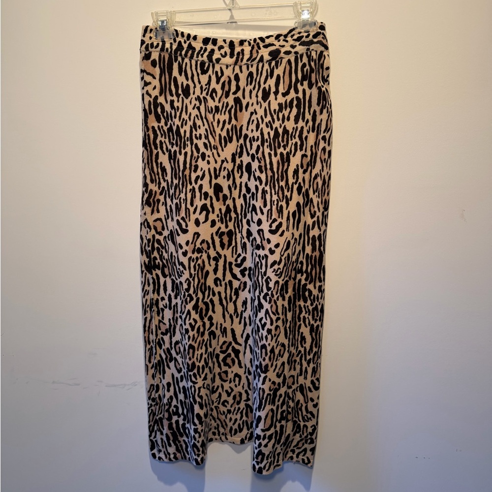 Minnie Rose Cheetah Print‎ Maxi Skirt